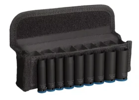 BOSCH 2608003035 / 9-dielna sada nástrčných kľúčov PRO Impact / 6 7 8 9 10 11 12 13 14 mm / Dĺžka: 50 mm (2608003035)