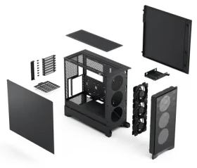 Fractal Design Pop 2 Air čierna / ATX / 2x USB 3.2 / 3x 120mm / bez zdroja / prachové filtre (FD-C-POA2A-01)