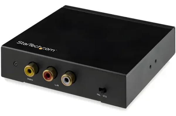 StarTech adaptér HDMI na Composite čierna / Redukcia / 1080p / audio (HD2VID2)