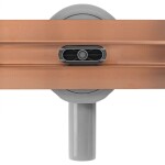 REA - Odtokový žľab Neox Slim pre Brushed Copper 100 REA-G4809