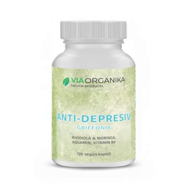 VIA ORGANIKA Moringa caribic anti-depressiv 120 kapsúl