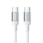 Joyroom S-CC100A10 Nabíjací kábel USB-C (M) - USB-C (M) 100W 2m biela (S-CC100A10 2m CW)