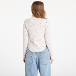 Tričko Nike Sportswear Collection Women's Logo Half-Zip Long-Sleeve Top Lt Orewood Brn/ Red Sepia/ Lt Orewood Brn M