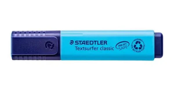 Staedtler Textsurfer classic modrá / Zvýrazňovač / hrot 1-5 mm / plniteľný (364-3)