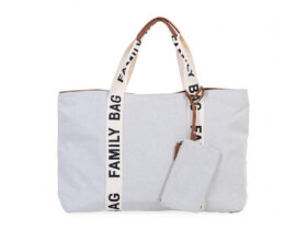 Childhome Family Bag Canvas Off White / Cestovná taška / 55 x 40 x 18 cm (CWFBSCOW)