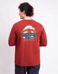 Patagonia M's L/S Great Waves Responsibili-Tee Rusty Red L