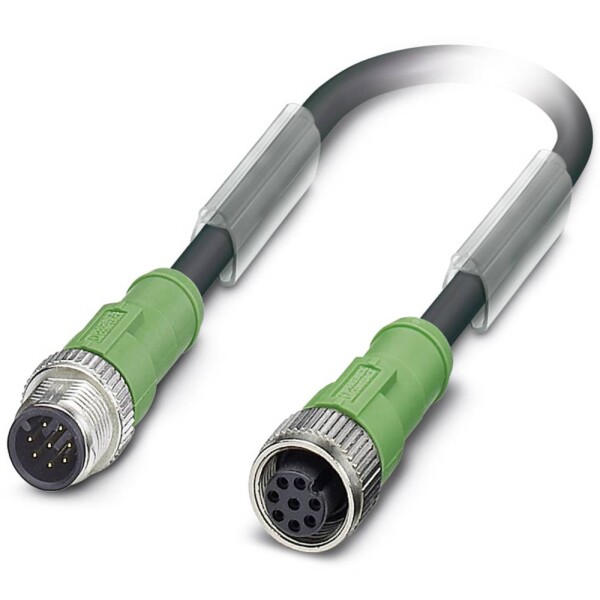 Sensor/Actuator cable SAC-8P-M12MS/ 0,3-PUR/M12FS 1522671 Phoenix Contact; 1522671
