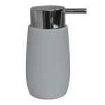 MSV Dávkovač mydla ASTI šedý / plast / 230 ml