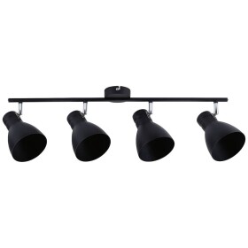 Paulmann 66762 stropná lampa E27 čierna; 66762