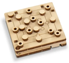 Wooden City 3D Drevené puzzle hra mini Mlyn