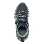 Detské outdoorové topánky na suchý zips Bugga ORZA Black B00206-10 - 32
