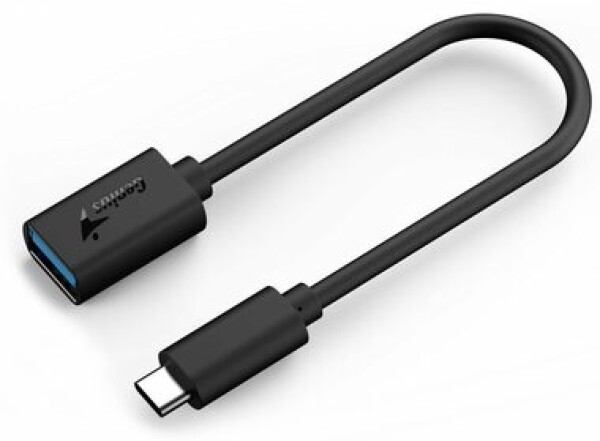 GENIUS ACC-C2AC redukcia z USB-C M na USB-A F 21cm čierna (32590003400)