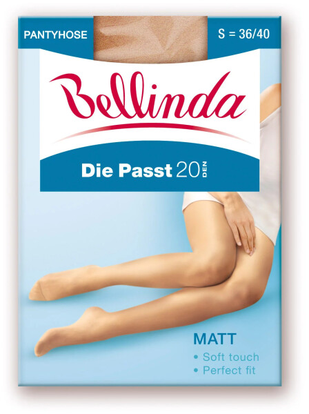 Dámske pančuchové nohavice DIE PASST 20 DEN - BELLINDA L černá