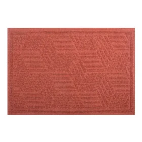 Spirella CUBO kúpeľňová predložka 50 x 80 cm terakota / bavlna / protišmyková (7610583215918)