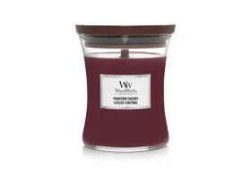 Woodwick Phantom Cherry 275g - váza stredná / doba horenia: až 65 h (5038581162447)