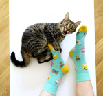 Banana Socks Ponožky Classic Cat Lover