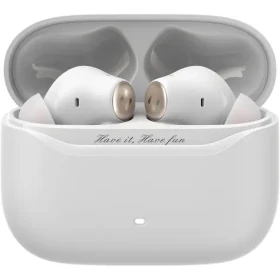 Havit TW991 PRO biela / Bezdrôtové slúchadlá do uší / ANC / Bluetooth 6.0 / nabíjacie púzdro / až 30 h (TW991 PRO(SPACE NC01T) białe)
