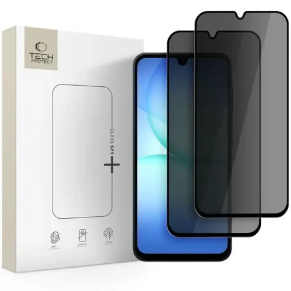 Tech-Protect Glass Spy+ / Tvrdené sklo / Privacy / Samsung Galaxy A16 4G/5G, A26 5G, A17 4G/5G / 2 ks