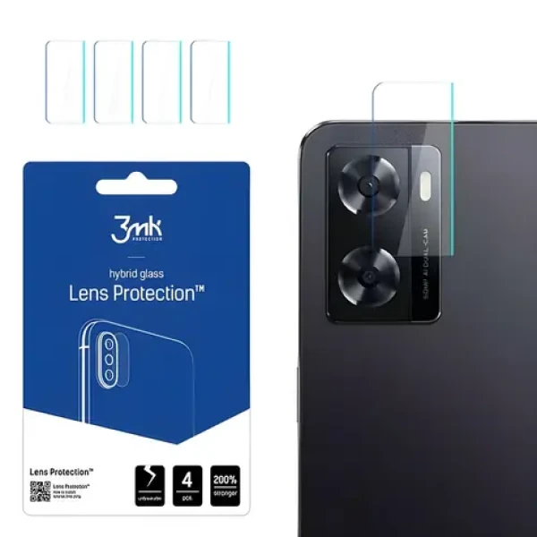 3mk Lens Protection OnePlus Nord N20 SE / Sklo na fotoaparát / hybridné sklo / 7H / 4 ks