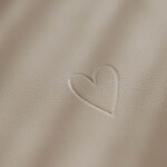 Eulenschnitt Oboustranné prostírání Heart Brown Ø 35 cm