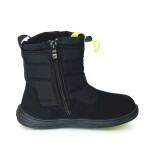 Detské zimné barefoot topánky s membránou Bugga RUBA Black B00197-10 - 25