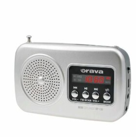 Orava RP-130 S / Prenosný rádioprijímač s USB / SD / micro SD (RP-130 S)