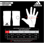 Mexické vnútorné rukavice ADISBP012S čierne - Adidas S/M