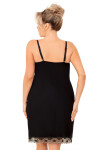 Nočná košeľa Hana II plus Black - Donna XXXL