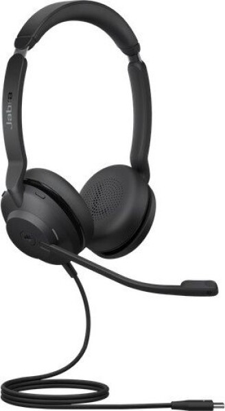 Jabra Evolve2 30 Stereo MS USB-A čierna / stereo náhlavná súprava / mikrofón / USB-A (23089-999-979)