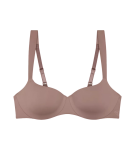 Dámska podprsenka Body Make-Up Illusion Balconette EX - BROWN - hnedá 00ZE - TRIUMPH BROWN 90B