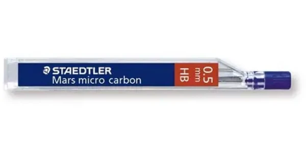 Staedtler Mars micro 0,5 mm HB 12 ks / Tuhy do mikroceruzky (250 05-HB)