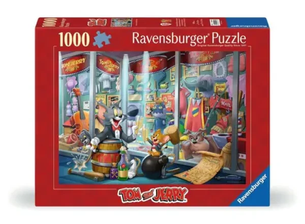 Ravensburger Sieň slávy Toma a Jerryho /1000 dielikov/ od 14 rokov