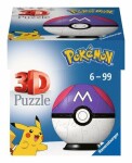 Ravensburger 3D Puzzle - Puzzle-Ball Pokémon: Master Ball