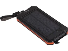 Sandberg 3in1 Solar Powerbank 10000 mAh čierna / 5V 2A / USB A USB-C (420-72)
