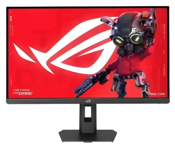 27" Asus ROG Strix XG27UCSR čierna / Monitor / 4K UHD / Fast IPS / 160 Hz / 1 ms / HDR10 / HDMI 2.1 + DP 1.4 + USB-C / VESA (90LM0CK0-B01171)