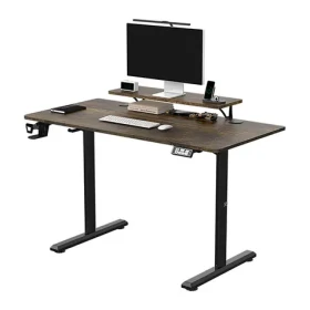 Ultradesk HIGHLANDER hnedá / Pracovný elektricky nastaviteľný stôl / 120 x 60 x 72-117 cm (UDESK-HG-OD)