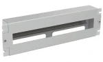 Solarix RAIL-3U-DIN / Inštalačný panel / 3U / DIN lišta / 19" / RAL 7035 (80138324)
