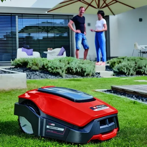 Einhell FREELEXO 1200 LCD BT červená / Robotická kosačka / 1200 m2 / 18V 5,2 Ah / LCD displej / Bluetooth (4326368)