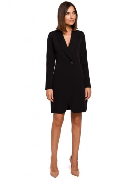 Dámske šaty S217 Black - Stylove XL-42 černá