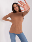 Jumper PM SW 1087.09 svetlohnedý M/L