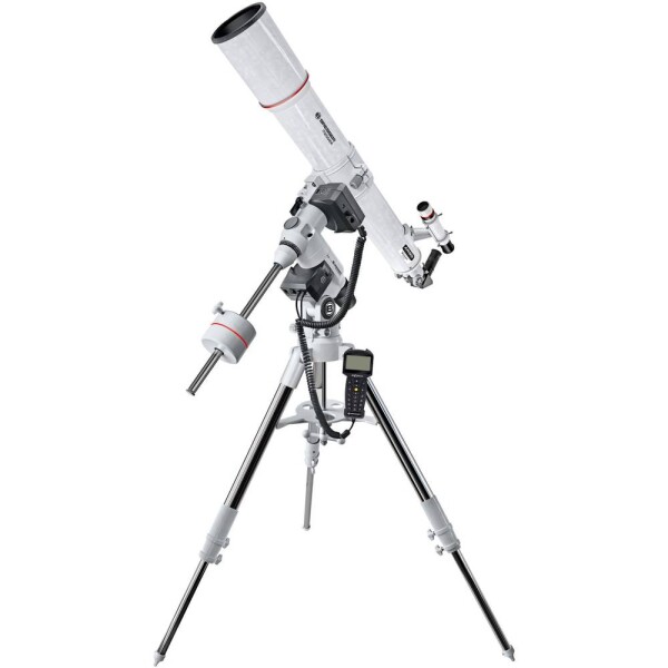 Bresser Optik Messier AR-90/900 EXOS-2 GoTo teleskop ekvatoriálna achromatický Zväčšenie 13 do 180 x; 4790909