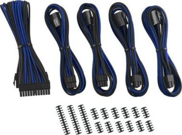 CableMod Classic ModMesh Kábel Extension Kit 8+8 pin PCIe - čierno-modrá (CM-CAB-CKIT-N88KKB-R)