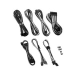 CableMod PRE ModMesh RT-Series Cable set pre RMi a RMx / čierno-biela (CM-PCSR-16P3KIT-NKKW-R)