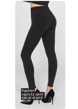 Dámske legíny Gatta 44755S Skinny Hot High Waist černá