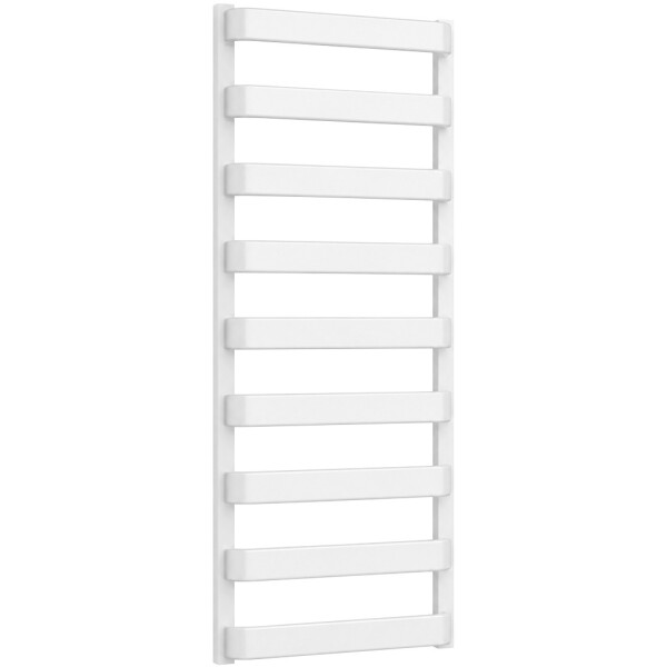 CERANO - Koupelnový radiátor Adriano - boční připojení - 520 W - bílá lesklá - 1200x500 mm CER-319378