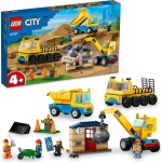 LEGO® City 60391 Vozidlá zo stavby demolačné gule