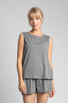 LaLupa Top LA015 Grey