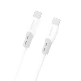 Dudao Dátový kábel L25SC / USB-C / USB-C / 60W / 1 m / biela