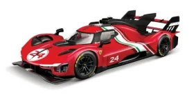 Bburago RACING Ferrari 499P MODIFICATA čevená