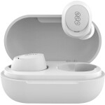 QCY T27 biela / Bezdrôtové slúchadlá / mikrofón / Bluetooth 5.3 / IPX4 / s dobíjacím boxom (T27 white)